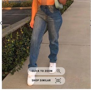 Fashion nova “I got it from my mama” jeans